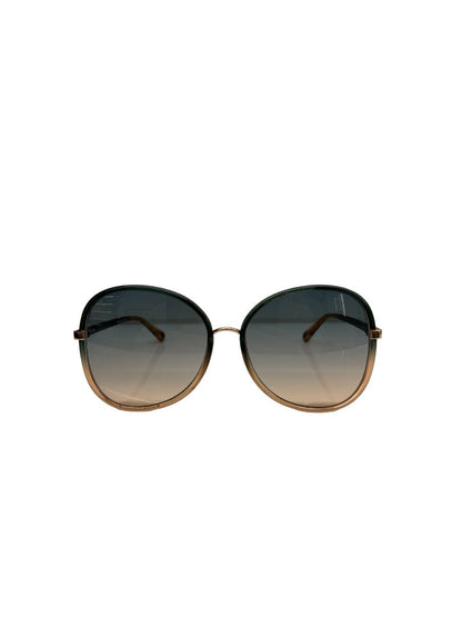 Chloe Green / Beige Gradient Franky CH0030S Round Glasses.