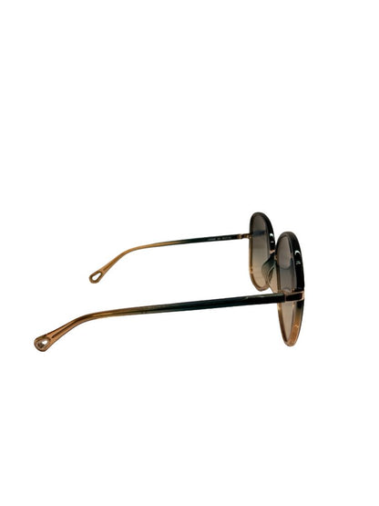 Chloe Green / Beige Gradient Franky CH0030S Round Glasses.