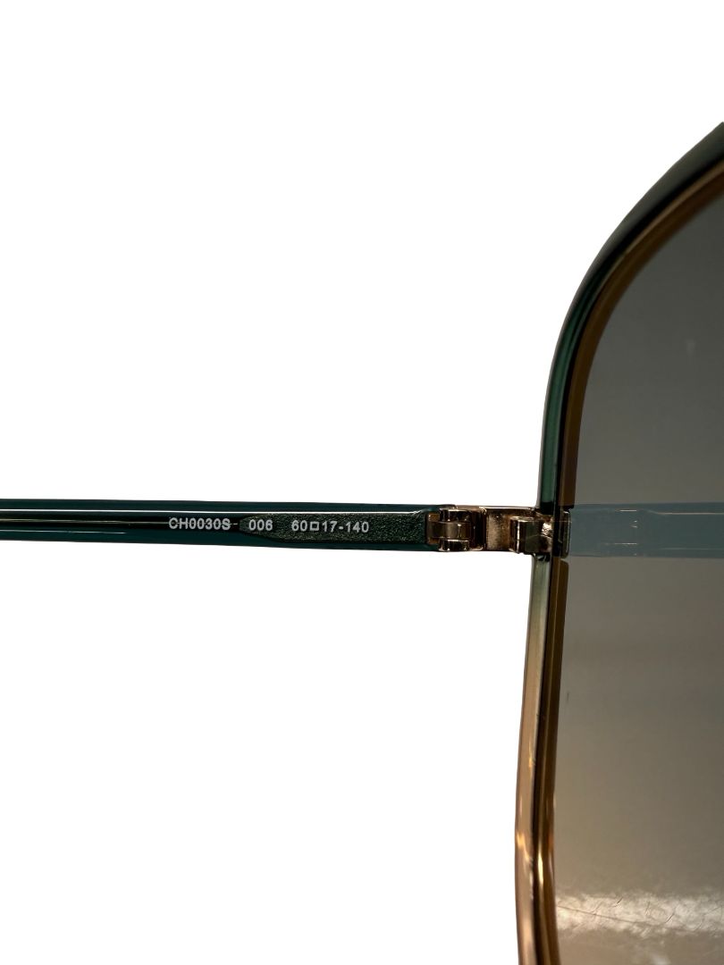 Chloe Green / Beige Gradient Franky CH0030S Round Glasses.