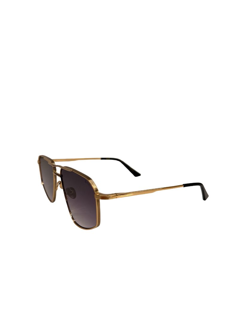 g.o.d eyewear Gold Thirty Six Aviator Sunglasses.