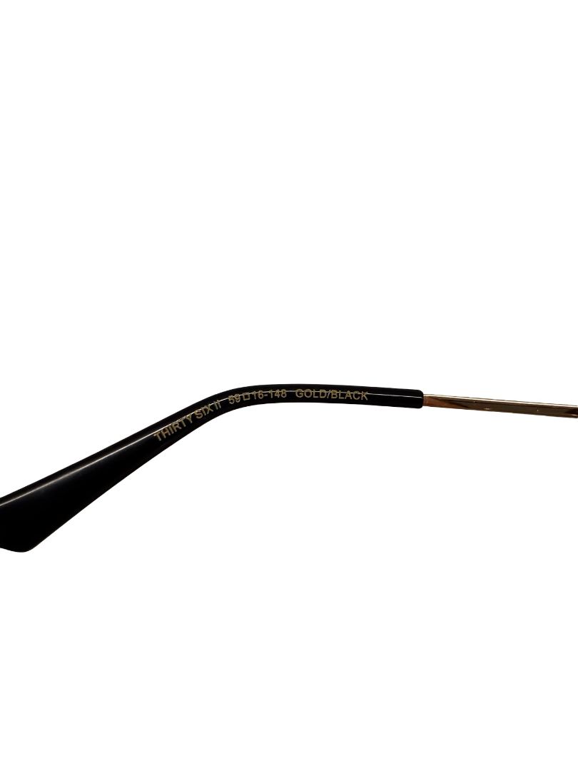 g.o.d eyewear Gold Thirty Six Aviator Sunglasses.