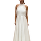 Zimmermann White Backless Long Dress. With Tags. Size: 3