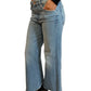 Mother Blue Light Wash The Roller Jean. Size: 30