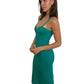 Scanlan Theodore Jade Green Fitted Dress. Size: S