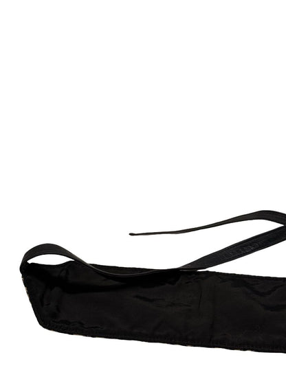 Dior Navy/Beige 'Oblique' Monogram Cummerbund. Size: 6