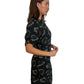 Marni Black White Knee Length Round Neck Sunflower Dress. Size: 42