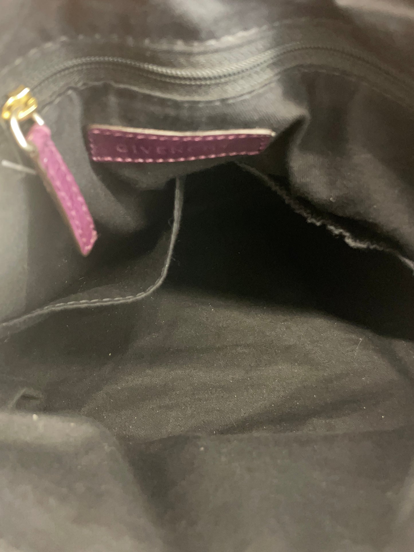 Givenchy Pandora Purple Patent Leather Bag