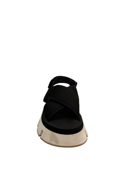 Marni Black Criss Cross Platform Sandals. Size: 38