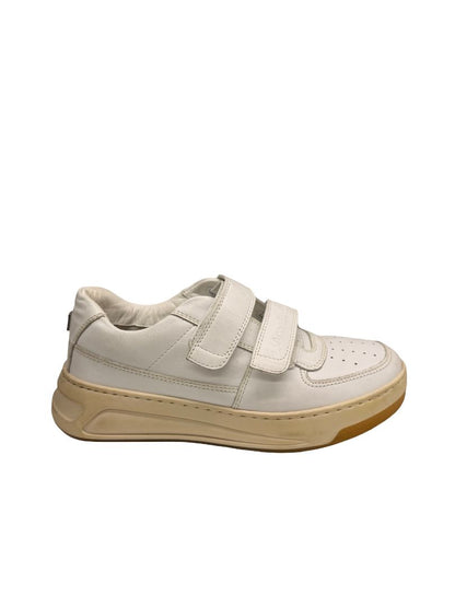 Acne Studios White Velcro Strap Sneakers. Size: 37