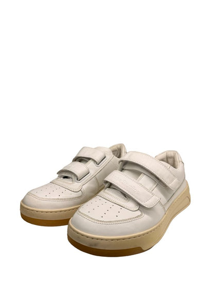 Acne Studios White Velcro Strap Sneakers. Size: 37