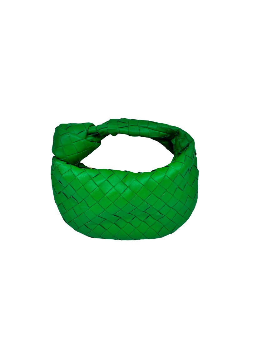 Bottega Veneta Green 'The Mini Jodie' Bag.