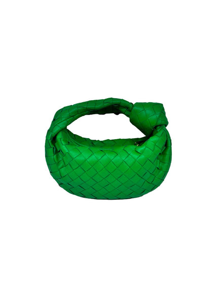 Bottega Veneta Green 'The Mini Jodie' Bag.