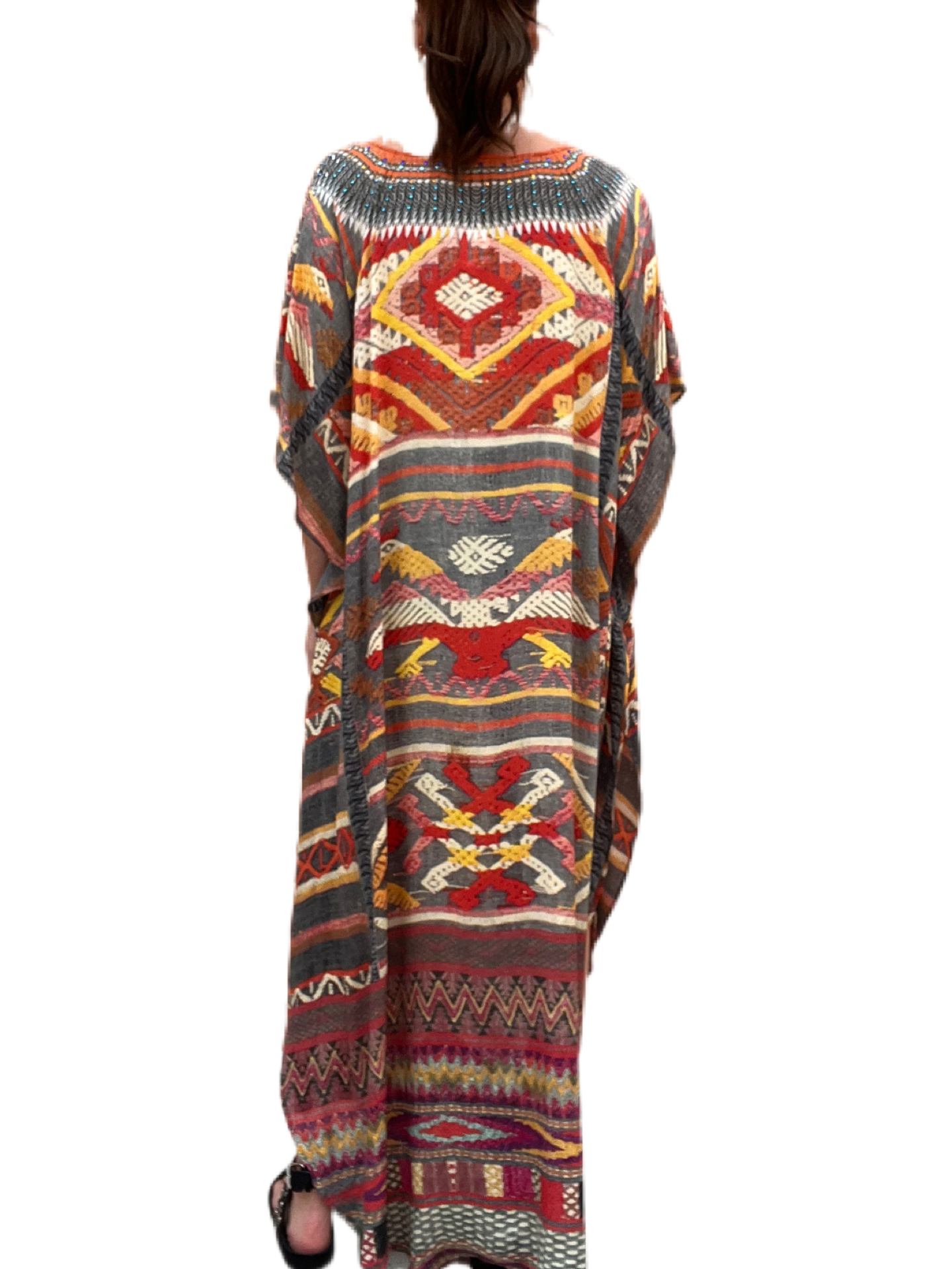 Camilla Long Aztec Dress. One Size.