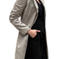 Miu Miu Taupe Coat. Size: 40