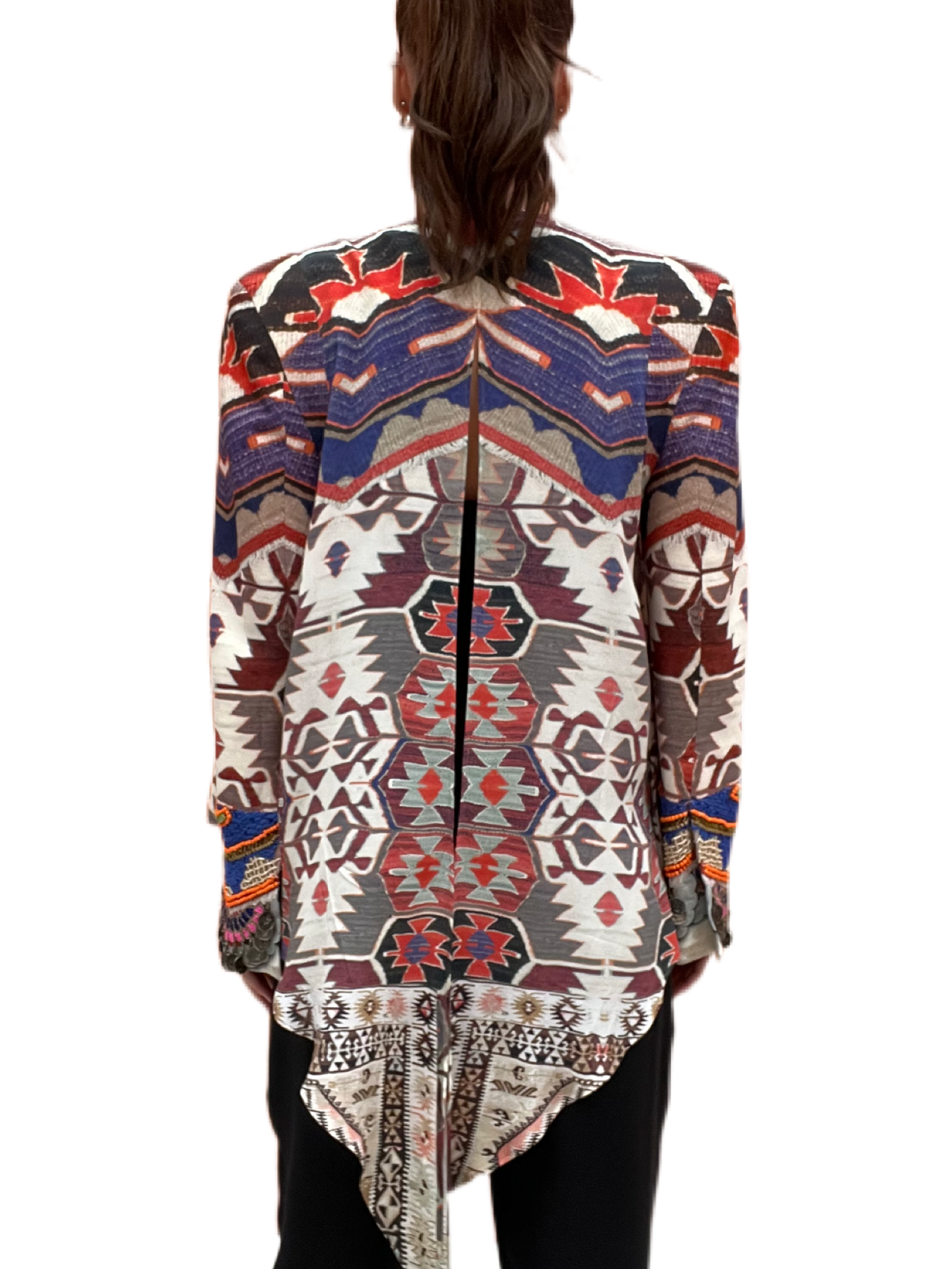 Camilla Jacket with Open Back. Size: 2