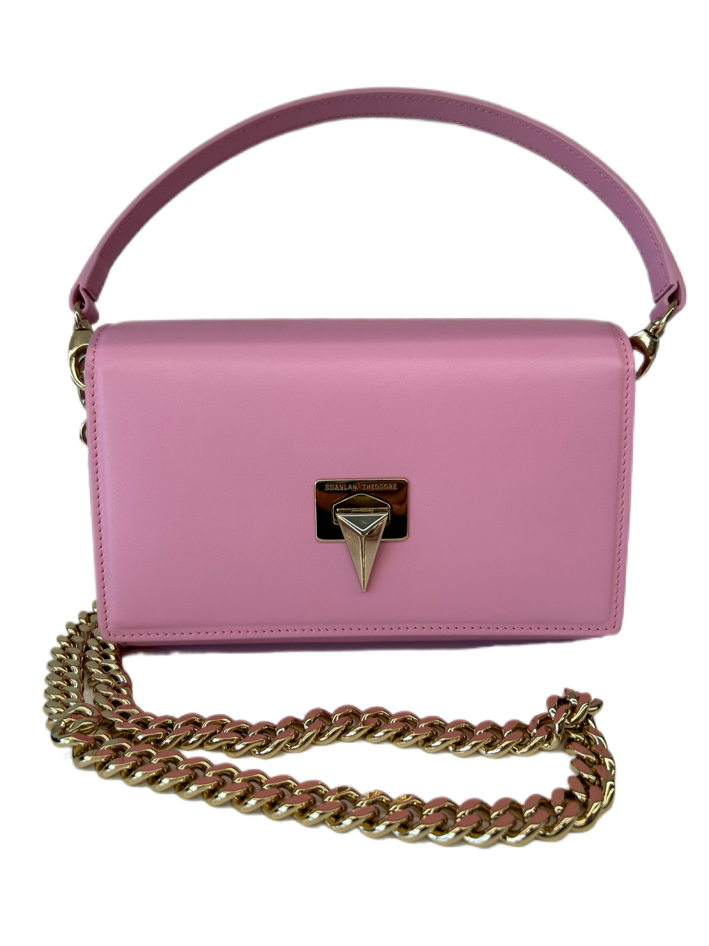 Scanlan Theodore Triangle Chain Pale Pink Bag