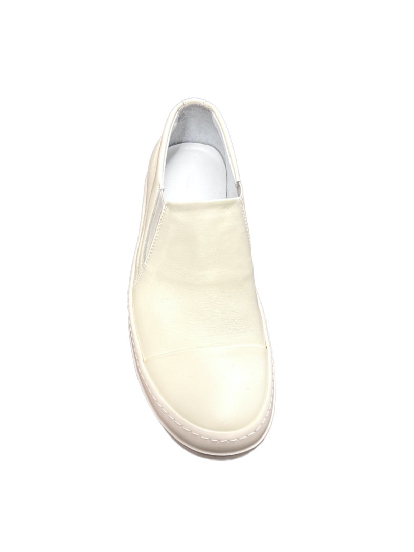 Rick Owens White Sneakers. Size: 40