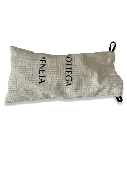 Bottega Veneta Brown Havana Shield Sunglasses.