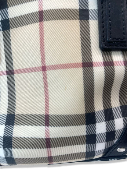 Burberry Check Mini Bowling Handbag & Wallet.