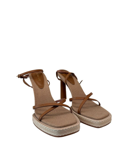 Alias Mae Brown Strappy Georgia Heel. Size: 39