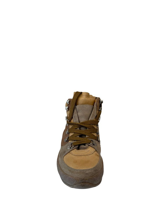 Isabel Marant Brown Brent Hiking Boots. Size: 37