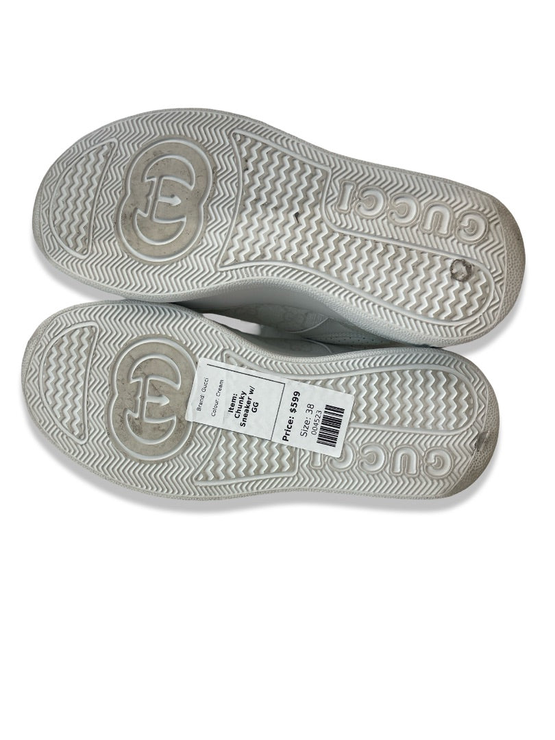 Fendi Blue Match Denim Sneakers. Size: 38