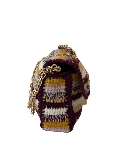 Vanessa Bruno Multicolour Wool Crossbody Bag.