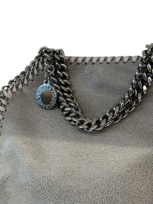 Stella McCartney Grey Falabella Vegan Leather Bag.