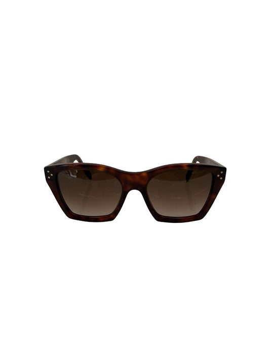 Celine Dark Tortoiseshell 'CL40090I 52F 55' Sunglasses.