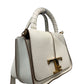 Todd's White Leather Crossbody Bag