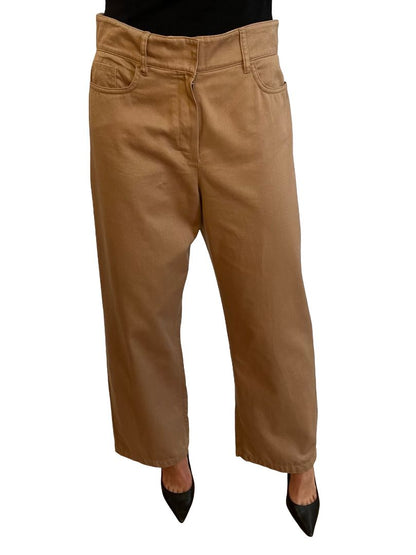 'S MaxMara Beige Trousers. Size: 10