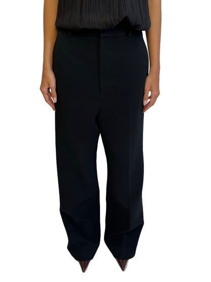 Scanlan Theodore Black Heavy Wide Leg Pants. Size: 10