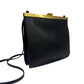 Celine Black Mini Clasp Bag. Size: OS