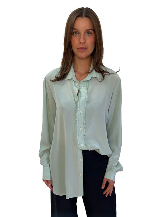Zambesi Mint Vegas Blouse. Size: M