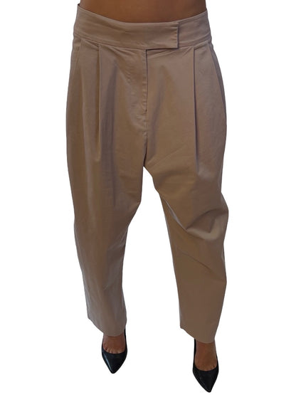Scanlan Theodore Khaki Cotton Trousers. Size: 12