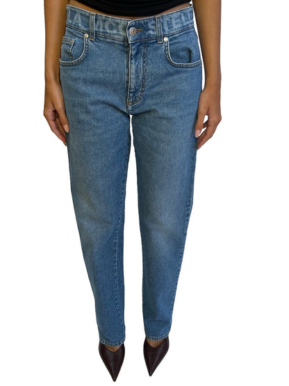 Stella McCartney Blue Wash Straight Jeans. Size: 29