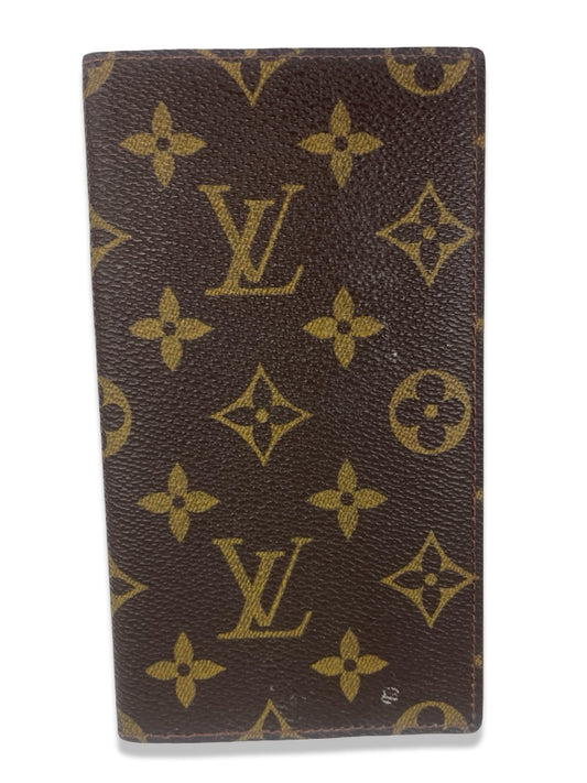 Louis Vuitton Brown 2006 Monogram Passport Cover.