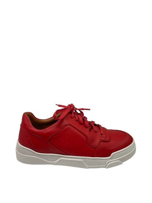 Givenchy Red Low Top Sneakers. Size: 37.5