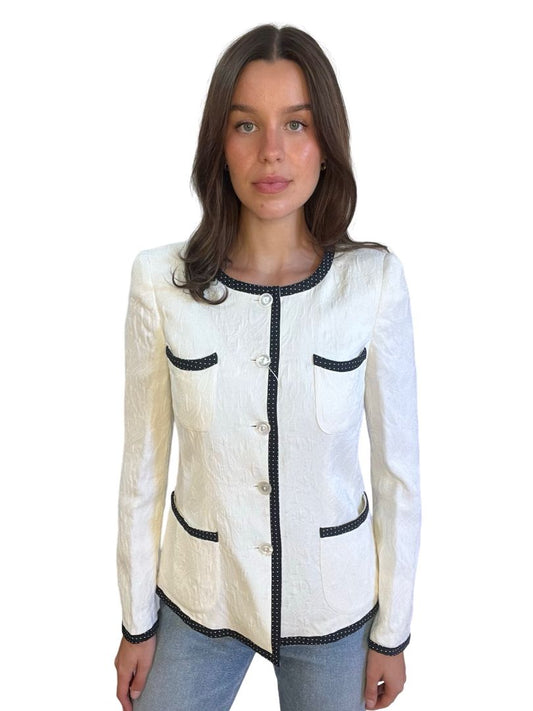 Armani Collezioni Ivory Business Jacket. Size: 42