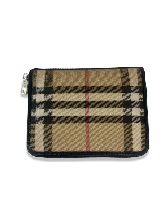 Burberry Check Mini Bowling Handbag & Wallet.