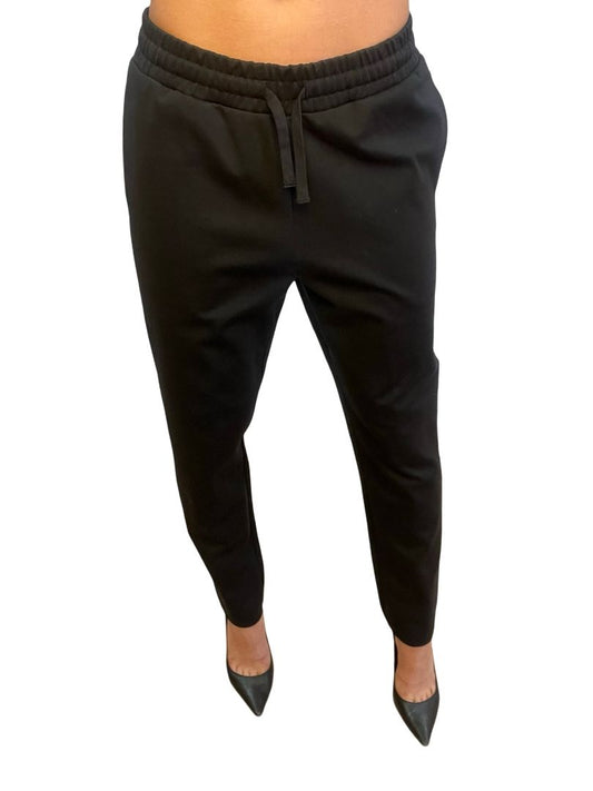 Jac+Jack Black Tapered Drawstring Pants. Size: 12