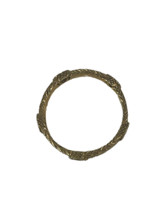 Gucci Gold Ring w Interlocking G. Size: One Size
