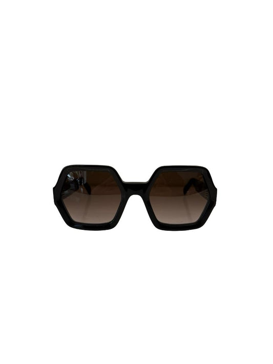 Celine Black 'CL40131I' Geometric Sunglasses.