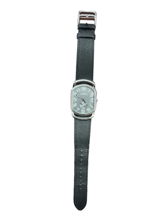 Hermes Black Rallye RA1.810 Watch. Size: