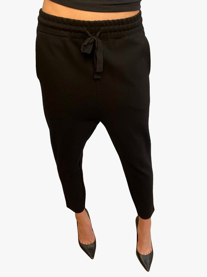 C&M Camilla and Marc Black Tapered Track Pants. Size: 10