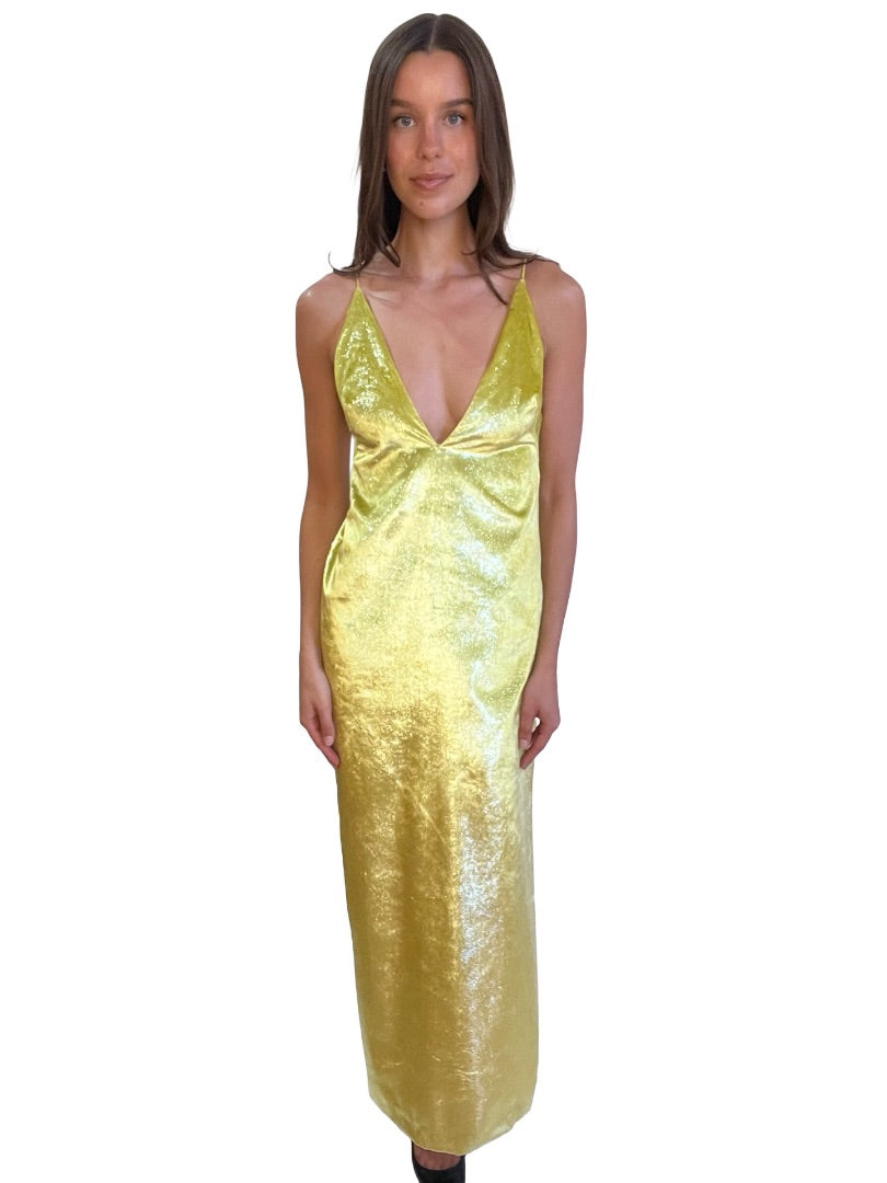 Camilla & Marc Citron Elara Maxi Dress. Size: 6