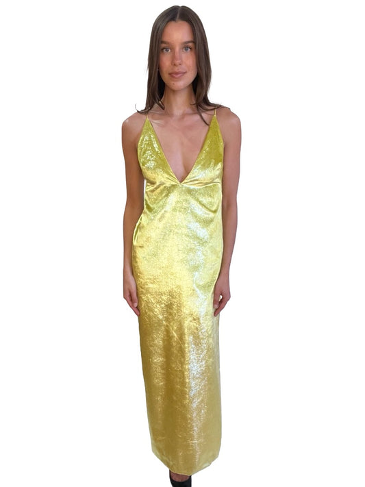 Camilla & Marc Citron Elara Maxi Dress. Size: 6