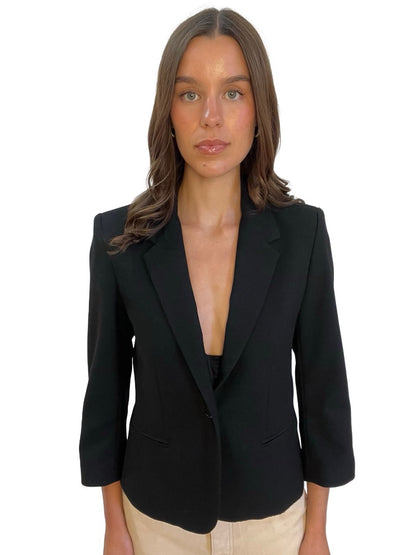 Zadig & Voltaire Deluxe Black Blazer. Size: L