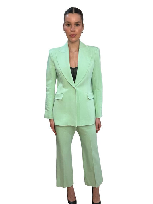 Scanlan Theodore Mint Green Suit Set. Size: 8-10