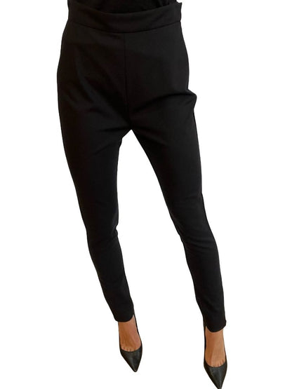 Balmain Black Skinny Pant. Size: 38